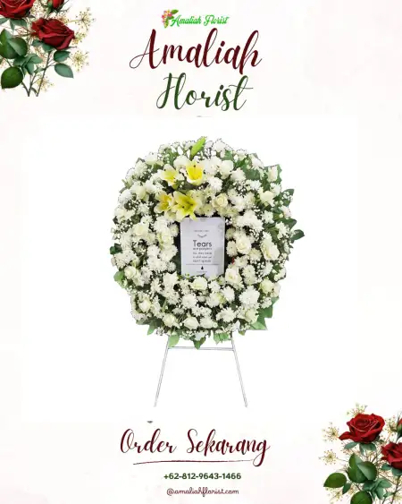 Krans Bunga Duka Kepurun